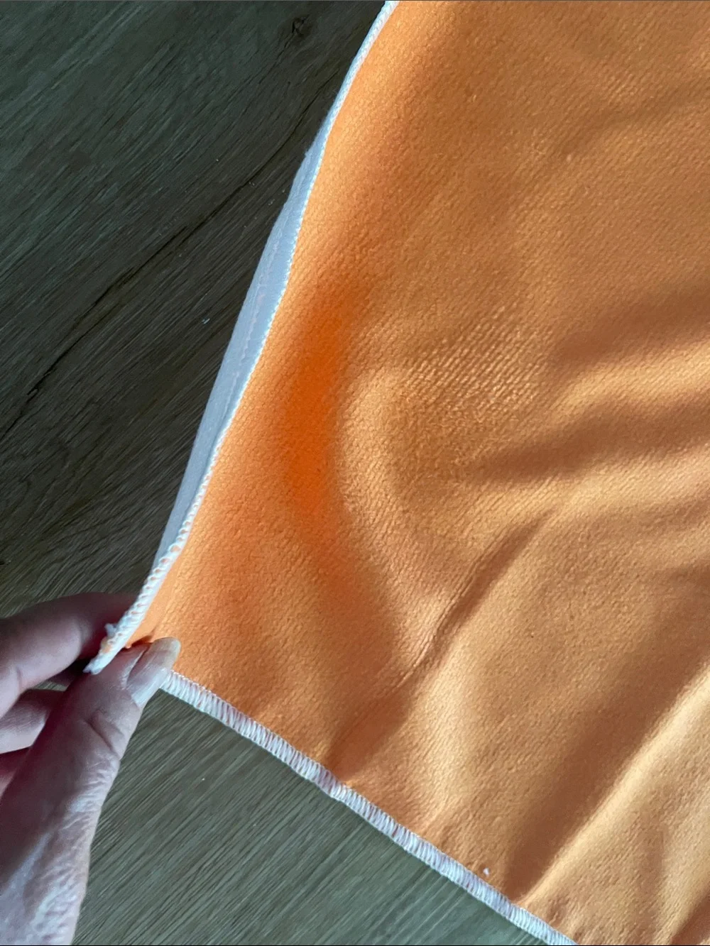 Orange Hermes Logo Beach Towel 62” x 32”